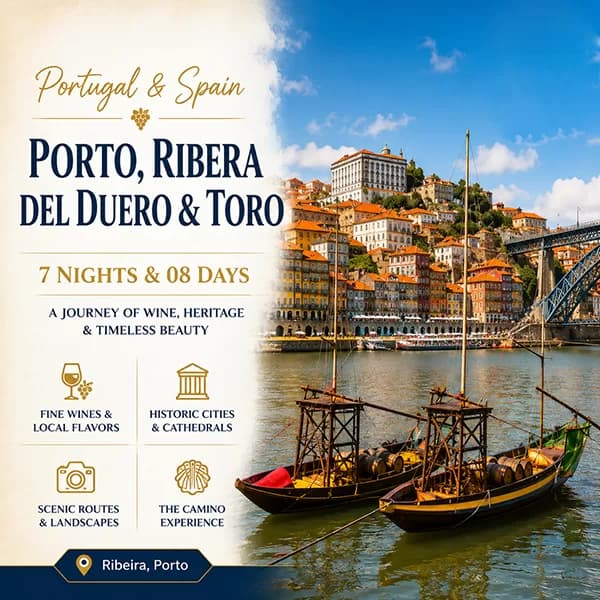 Porto, Ribera del Duero & Toro